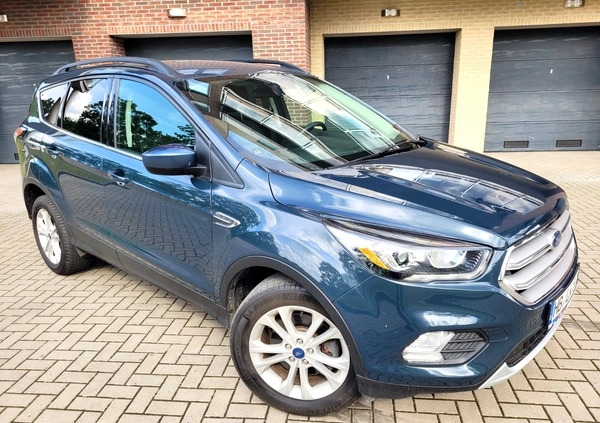 Ford Kuga cena 69900 przebieg: 86840, rok produkcji 2019 z Grybów małe 191